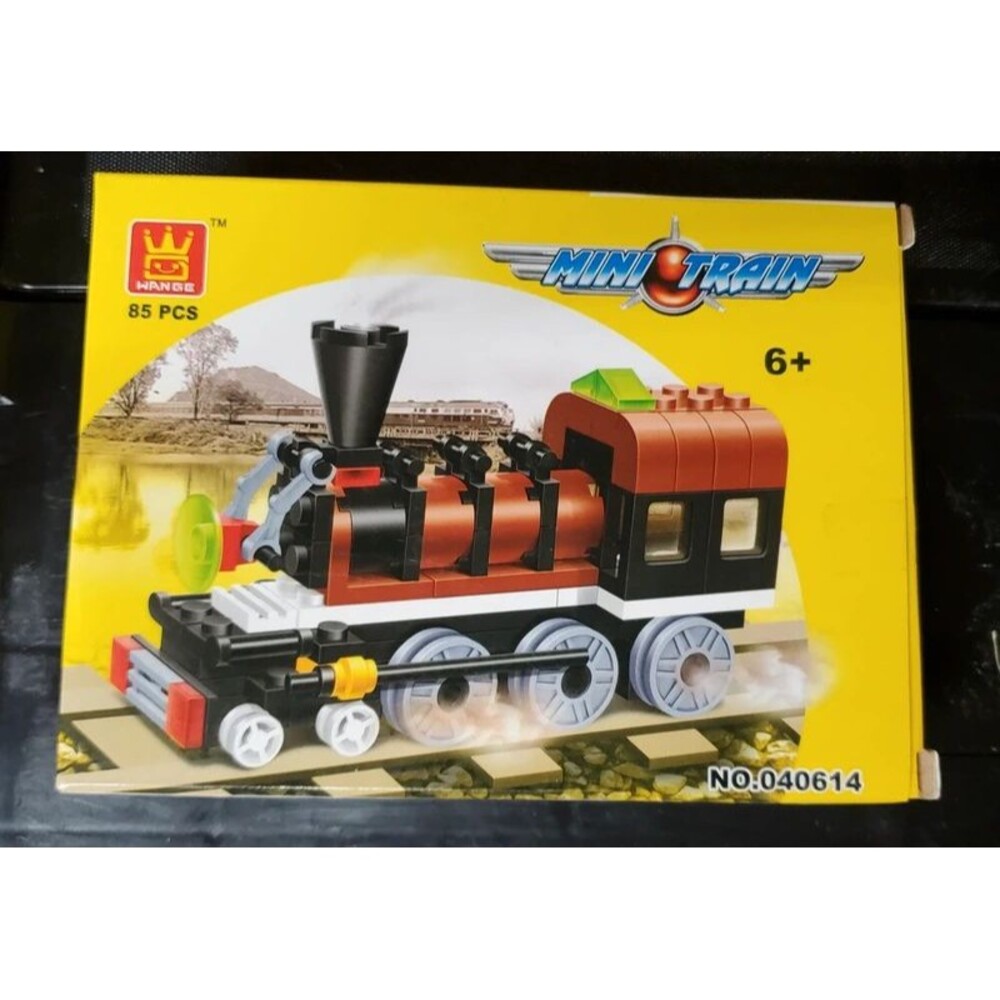 Mini Train Brick Set